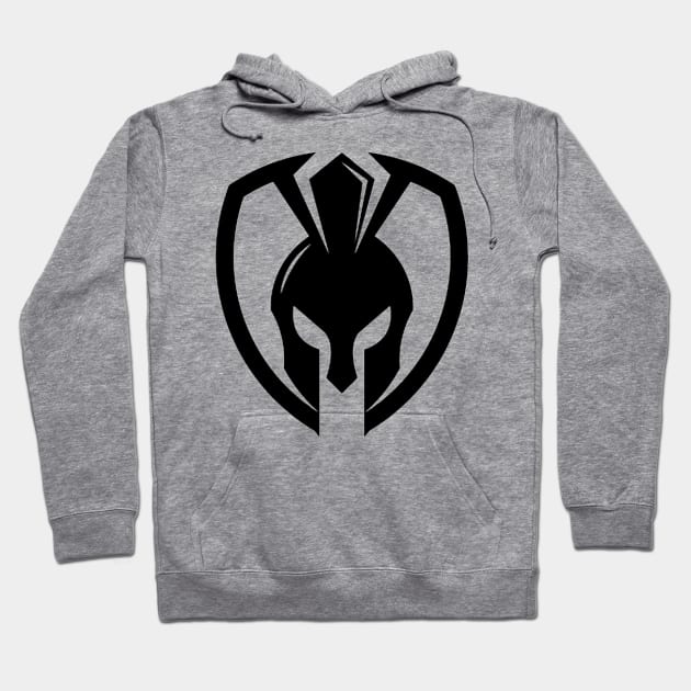 spartan mask Hoodie by Medotshirt